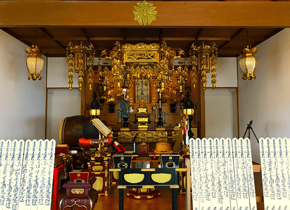 供養祭本堂